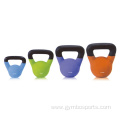 Custom Logo Coated Cast Iron Kettlebell